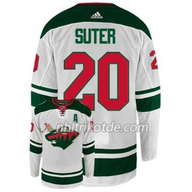 Minnesota Wild Trikot RYAN SUTER 20 Adidas Weiß Authentic - Herren
